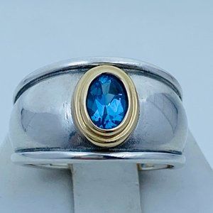 James Avery RETIRED 18K/Sterling  CHRISTINA Ring